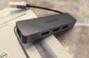 山泽USB3.0千兆转网口扩展坞分线器HUB集线器网卡网线转接头RJ45转换器笔记本电脑台式机一拖多拓展坞 实拍图