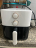 奥克斯（AUX） 空气炸锅8L大容量家用可视免翻面智能触屏定时多功能无油烟电炸锅不沾低脂煎炸锅薯条机大功率 【重磅上市】可视旋钮双控象牙白 8L 实拍图