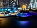 睿量（REMAX）【五色氛围灯】车载香薰汽车香水智能雾化高档香氛太阳能充电板 实拍图