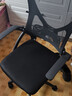 舒客艺家 电脑椅办公椅职员网椅转椅会议椅子家用电脑靠背椅休闲椅培训椅 钜惠【169学习椅】黑框黑网-海绵款 实拍图