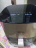 美的（Midea）炎烤免翻面空气炸锅蒸烤一体上下双热源可视窗口家用多功能大容量6.5L金属内腔智能全自动 KZC6502 实拍图