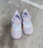 361°儿童宝宝鞋25春秋女童婴幼童轻盈软弹休闲鞋二段学步鞋 紫25 实拍图