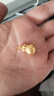 周六福（ZLF）新年礼物      黄金吊坠福袋吊坠女款饰品代代平安 计价 足金 1.87g 实拍图