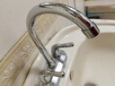 莱尔诗丹（Larsd）面盆水龙头 双把双孔铜主体洗脸盆台盆浴室柜冷热水龙头LD96022 实拍图