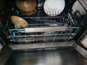 海尔（Haier）【双面洗W5000Plus】洗碗机嵌入式150L+大容量六星级消杀高温+UV双重除菌7天净存EYBW18566JHU1 实拍图
