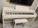 美得理（MEDELI）UP105 白色 电钢琴88键重锤电子键盘儿童成人钢琴 蓝牙5.0双模 实拍图