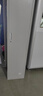 构际单门更衣柜铁皮柜员工宿舍带锁储物柜文件柜简易办公室衣柜收纳柜 单一门更衣柜-灰白色 标准款 实拍图
