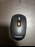 联想（Lenovo） 无线蓝牙双模鼠标 便携办公鼠标 人体工程学设计 适用台式机一体机笔记本平板 Howard黑色 实拍图