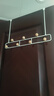 懒角落门后挂钩免打孔衣帽架浴室壁挂衣架无痕衣服挂钩卧室入户 双排7钩 实拍图