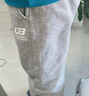 361°童装 儿童裤子25冬季男女童3-14岁针织长裤 【加绒】浅瓦花灰 160 实拍图