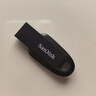 闪迪（SanDisk）64GB USB3.2 U盘 CZ550黑色 读速100MB/s 安全加密 数据恢复 学习办公电脑车载 高速大容量优盘 实拍图