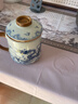 青花汝窑茶杯水杯陶瓷带盖茶水分离可定制送礼家用高档办公马克杯 汝窑青龙-办公杯 实拍图