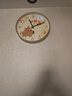 BBA 挂钟 客厅家用好柿发生北欧风创意餐厅装饰钟表挂墙石英钟30cm 实拍图