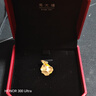周大福玫瑰花足金黄金吊坠约4.75g EOF1083 520礼物生日礼物 实拍图
