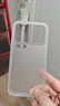 AIUV适用小米17promax光栅手机壳xiaomi17淬炼保护套超薄半透明条纹全包tpu防摔pc外壳男女高级感 「光栅」共创版 雾凇白 非磁吸款 小米17 Pro Max 实拍图