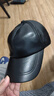 JEEP帽子男士真皮皮帽冬季加绒加厚棒球帽羊皮保暖鸭舌帽男帽 实拍图