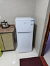 奥马（Homa）126升两门白色小冰箱二级能效节能小型电冰箱两门二门家用租房宿舍办公R2-126H 实拍图