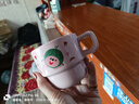 可爱小海狸露比粉色少女心马克杯咖啡杯情侣陶瓷水叠叠杯早餐 粉色西瓜海狸 280ML 1个 实拍图
