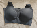 ubras虞书欣同款无尺码内衣女无痕隐形3A抗菌无钢圈文胸罩黑色常规版 实拍图