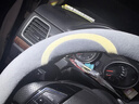 四万公里冬季加厚毛绒方向盘套专用汽车把套保暖防滑卡通植绒猫头-O型 实拍图