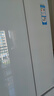 海尔（Haier）冰箱345升彩晶面板一级能效风冷无霜超薄家用法式多门双开门四门四开门小户型Leader系列电冰箱 钢化玻璃面板丨净味除菌丨升级款丨 345升 实拍图
