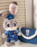 迪士尼（Disney）疯狂动物城朱迪斜挎包兔子玩偶包毛绒玩具娃娃女孩生日礼物女朋友 实拍图