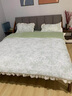 无印良品A类雕花牛奶绒床上四件套冬季公主风床品加厚珊瑚毛绒床单被套罩3 花边雕花浅绿【蓄热保暖】 床单款 1.8m四件套-被套200x230cm 实拍图