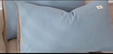 无印良品A类全棉枕套100%纯棉枕套枕巾48x74cm一对装 浅蓝灰 实拍图