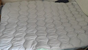 京东京造四季云柔床褥 100%原生羽丝绒 A类床垫褥子榻榻米1.5x2m 清雅灰 实拍图