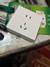 公牛（BULL）明装大板开关插座 G59系列 正五孔插座  G59Z223 实拍图