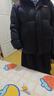 鸭鸭（YAYA）羽绒服男士短款秋冬季新款鸭绒连帽户外加厚商务休闲保暖上衣外套 星空黑-YE5B001056A XL 实拍图