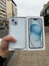 Apple/苹果【需现场签收激活】 iPhone 15 (A3092) 128GB 蓝色 支持移动联通电信5G 双卡双待 实拍图