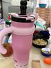 BABLOV保温杯女士大容量 学生陶瓷覆膜内胆茶水分离吸管水杯子礼物 实拍图