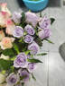 玫瑰花云南鲜花批发真花家用鲜花插瓶水养节日礼物玫瑰鲜花 紫玫瑰18+2枝防损耗 实拍图