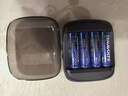 南孚5号充电锂电池4粒套装 1.5V恒压快充  适用游戏手柄/键鼠/话筒/吸奶器/血压计/闪光灯等 AA五号 实拍图