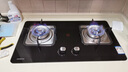 迅达（XUNDA）燃气灶天然气灶家用双灶台嵌入式台式两用5KW旋流火灶红点防烫一级能效 Q2HA-天然气 实拍图