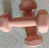 诚悦彩色浸塑哑铃男女士家用健身肌肉手臂塑形轻重量樱粉2kg*2CY-569 实拍图