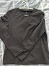 京东京造【10A抗菌T】长袖t恤女卫衣秋季新款打底衫 黑色 L 实拍图