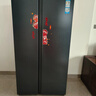 海尔（Haier）盛宴618L对开门冰箱黑金净化一级能效风冷无霜超大容量蓝色BCD-618WGHSSEDBL国家补贴 实拍图