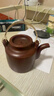 库存处理一九六八年顾景舟老一厂纯手工宜兴正品紫砂壶茶具套装 周桂珍铜提梁 500ml 实拍图
