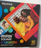 INSTAX富士instax立拍立得 方形相纸 彩虹单包装10张 (适用于SQUARE系列相机 手机照片打印机SP-3) 实拍图