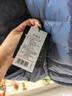 京东京造【air+零压排骨羽绒】轻薄羽绒服男外套冬90鸭绒连帽 薄雾蓝L 实拍图