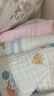 全棉时代婴儿浴巾 6层水洗纱布浴巾 宝宝纯棉大毛巾被盖礼盒 粉色95*95cm 实拍图