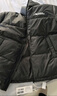 雪中飞新款百搭时尚休闲斜插式口袋男女同款短款立领羽绒服 黑色|8056 L 175/92A 实拍图