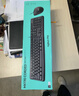 罗技（Logitech）MK120 键鼠套装 有线键鼠套装 办公键鼠套装 电脑键盘 USB即插即用 全尺寸 黑色 实拍图