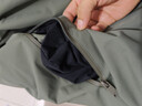 美津浓户外棉服男秋冬夹克外套上衣连帽防风保暖百搭登山服 海绿色  2XL 实拍图