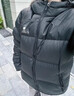 骆驼火山羽绒服2.0男高绒量保暖外套女可拆卸帽户外防风面包羽绒服 暗夜黑/暗夜黑 男女同款,7130C L 实拍图