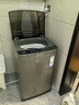 Haier海尔洗衣机全自动波轮10公斤直驱变频洗衣机国家补贴一级能效双动力防缠绕大神童除菌 海尔统帅 【海尔】10kg纳米微泡净+直驱变频+7维减震 波轮 实拍图