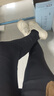 十月结晶打底裤厚绒冬季加厚孕妇裤外穿瑜伽托腹鲨鱼裤 黑色L码 实拍图