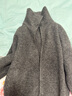 优衣库女装舒芙蕾拉链针织开衫/毛衣毛衫外套480490 08 深灰色 M /160/84A 实拍图